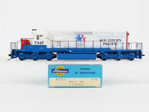 HO Scale Athearn/Whistle Shop SP Olympic SD40 Diesel #7347 Pro Custom UNPOWERED