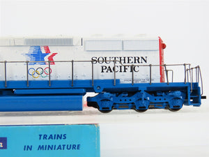 HO Scale Athearn/Whistle Shop SP Olympic SD40 Diesel #7347 Pro Custom UNPOWERED