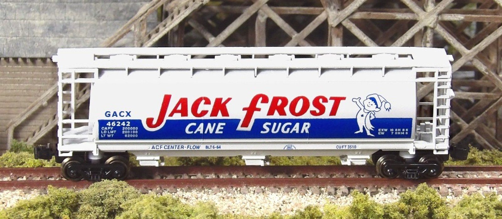 Z FULL THROTTLE FT1070 GACX Jack Frost Cane Sugar 51' Cylindrical Hoppers Set #1