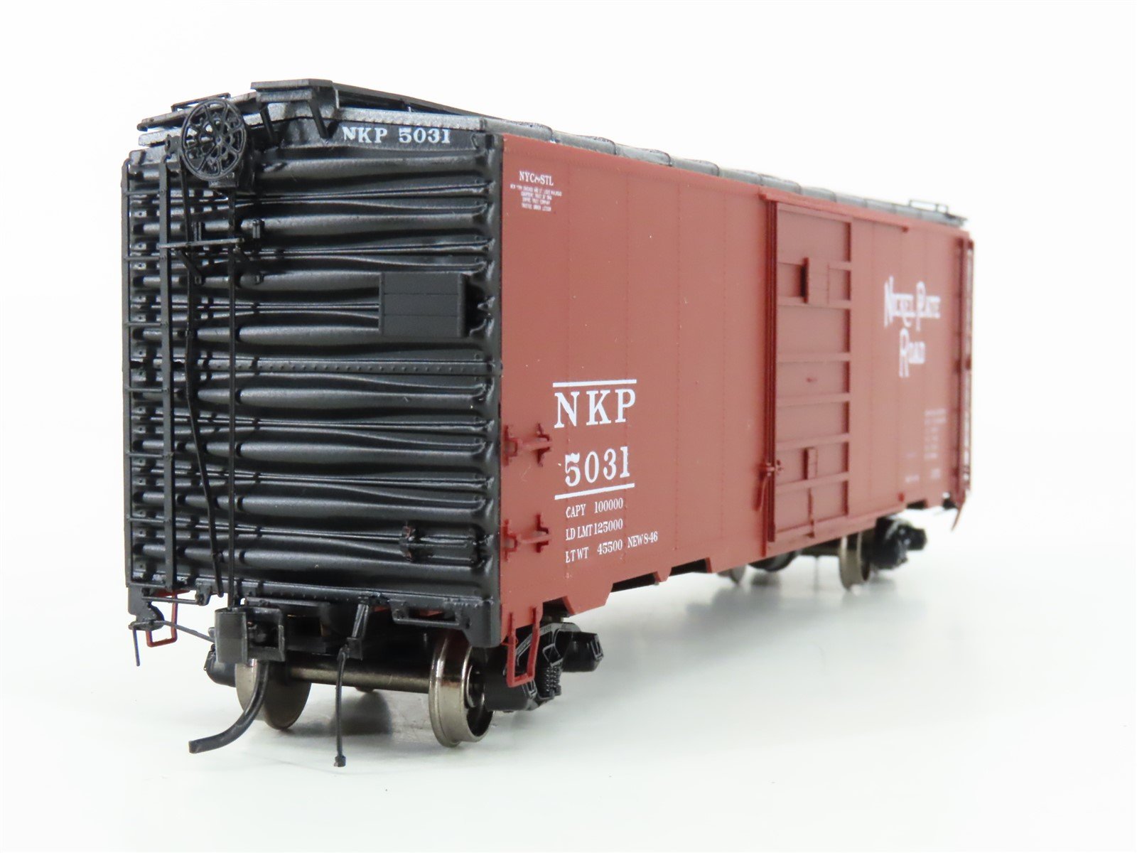 HO Branchline Blueprint Series 116071 NKP Nickel Plate Road 40' Box Car #5031