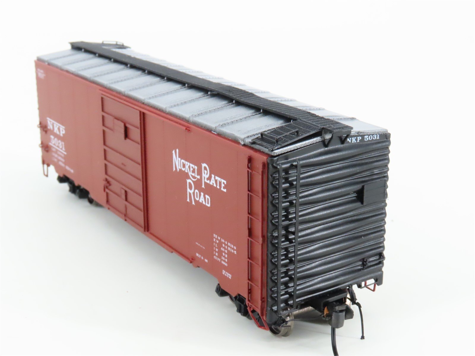 HO Branchline Blueprint Series 116071 NKP Nickel Plate Road 40' Box Car #5031