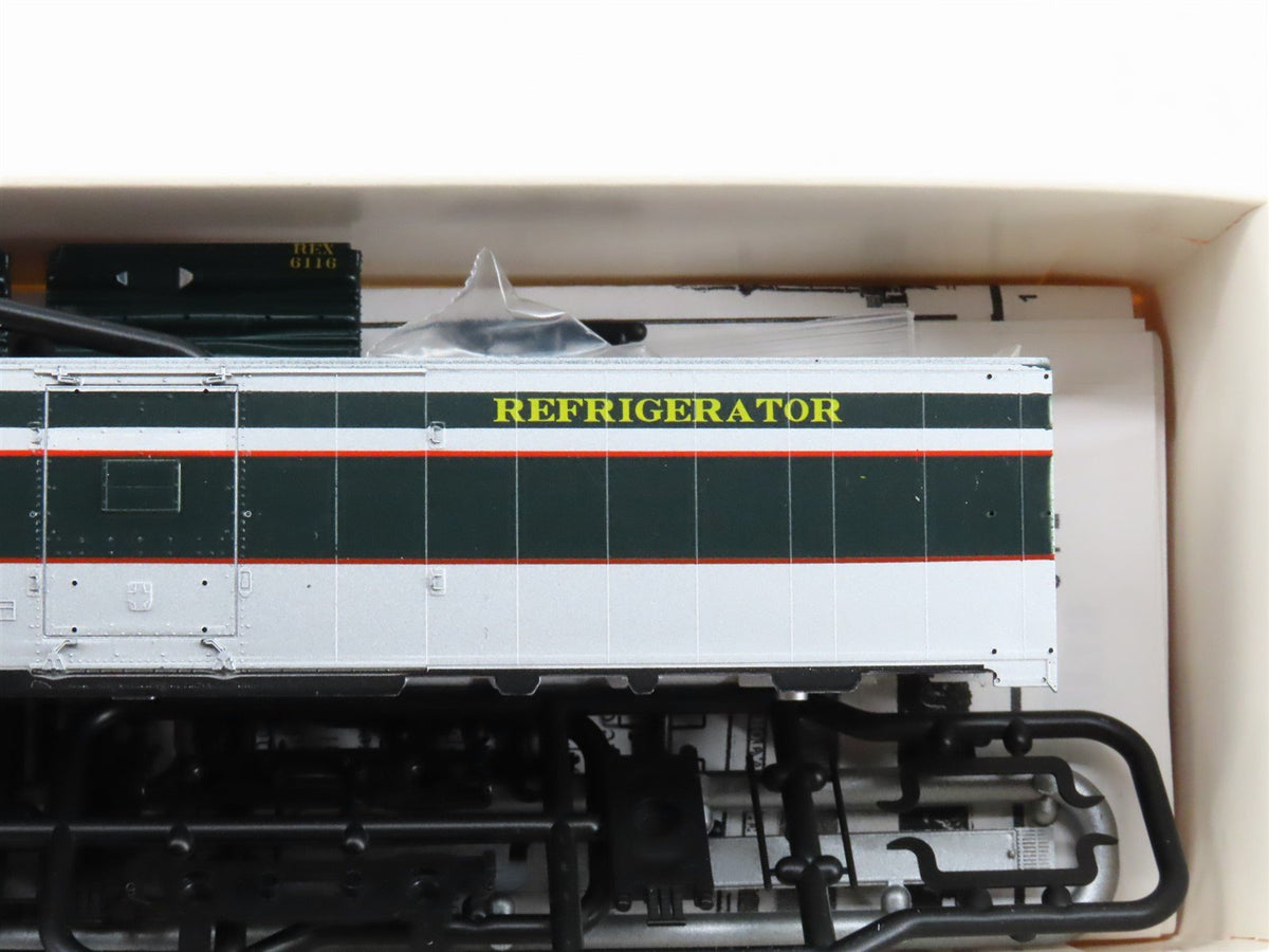 HO Branchline Blueprint Series Kit 2504 REX Railway Express Agency Reefer #6116
