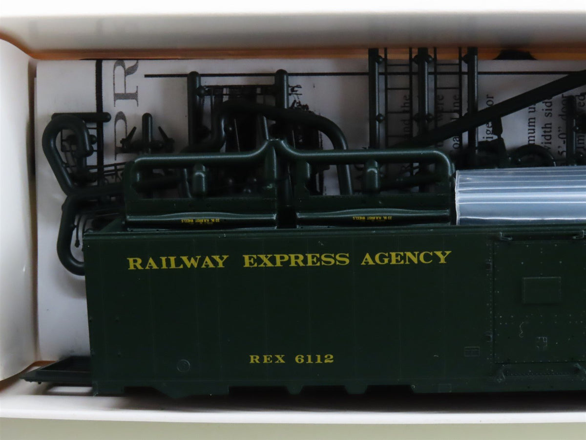 HO Branchline Blueprint Series Kit 2501 REX Railway Express Agency Reefer #6112