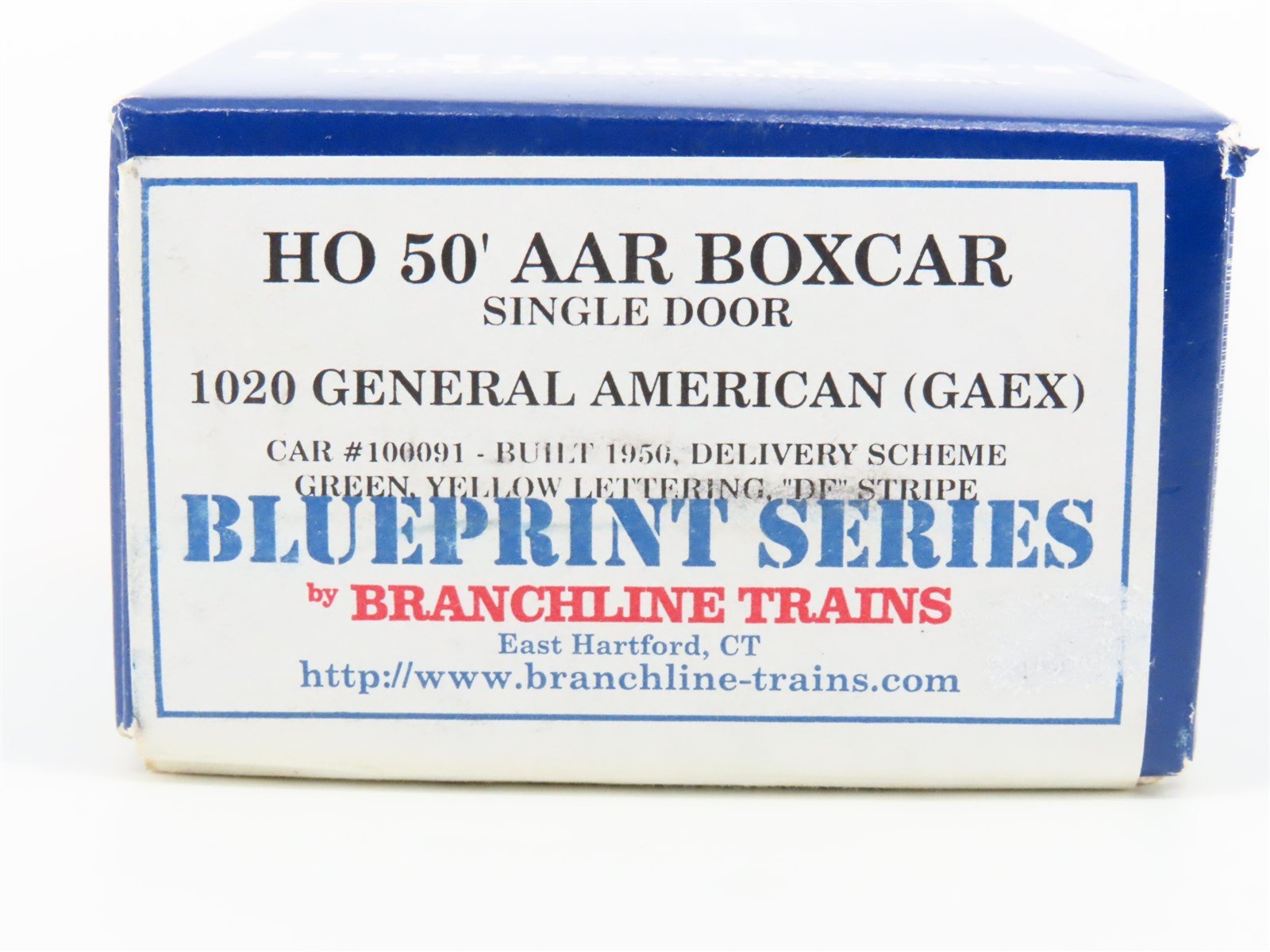 HO Branchline Blueprint Series Kit 1020 GAEX General American 50' Box Car 100091