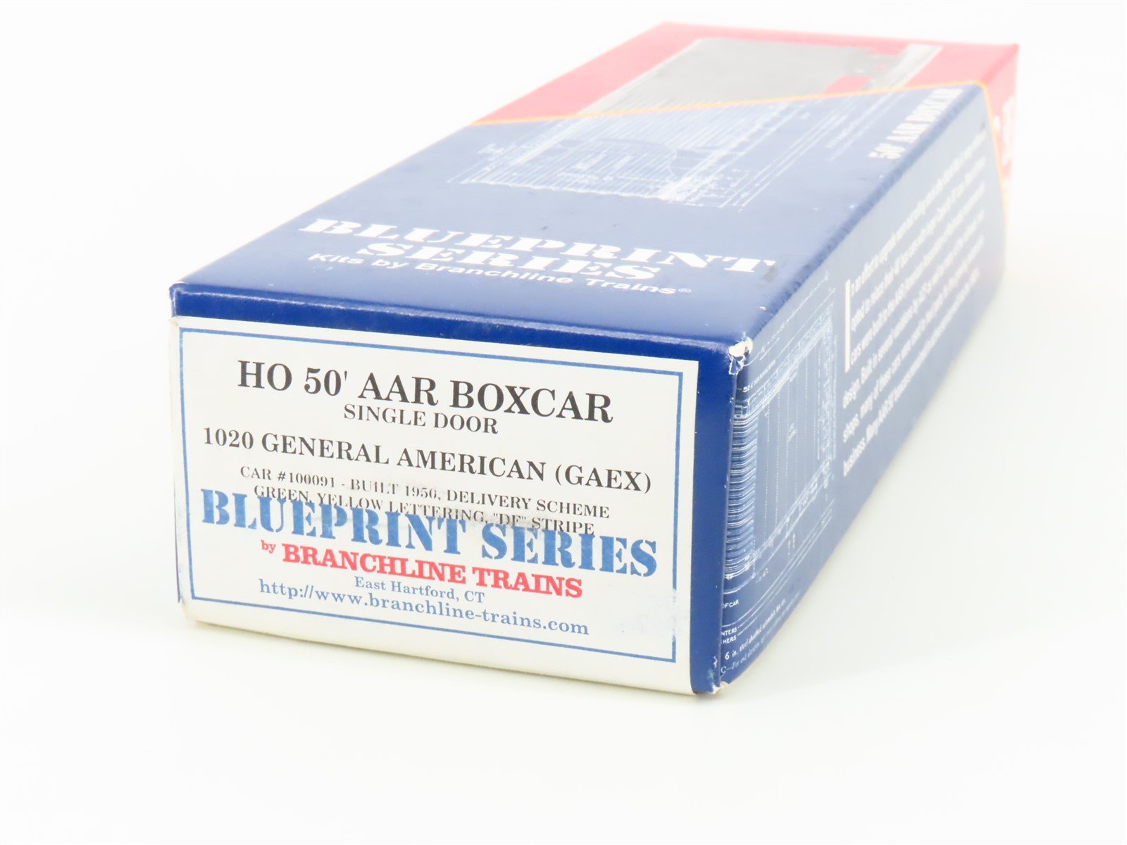 HO Branchline Blueprint Series Kit 1020 GAEX General American 50' Box Car 100091