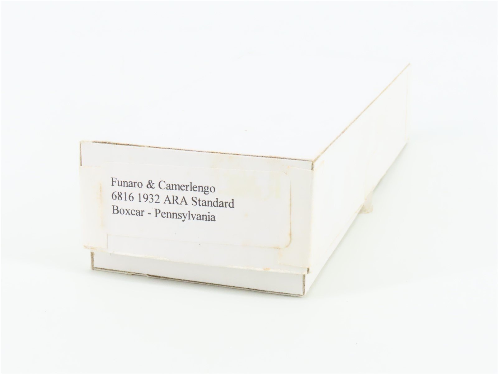 HO Scale Funaro & Camerlengo Kit 6816 PRR Pennsylvania Railroad Box Car
