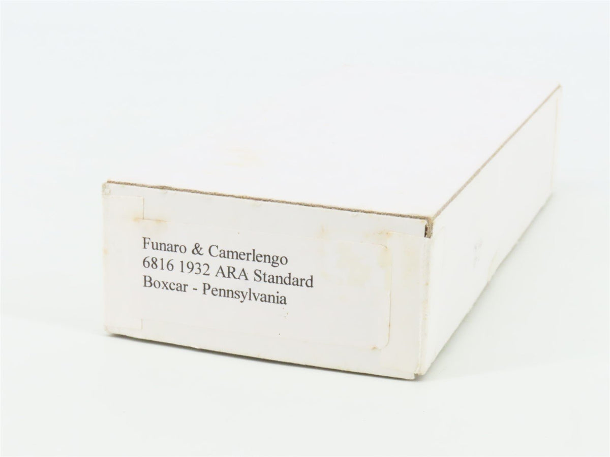 HO Scale Funaro &amp; Camerlengo Kit 6816 PRR Pennsylvania Railroad Box Car