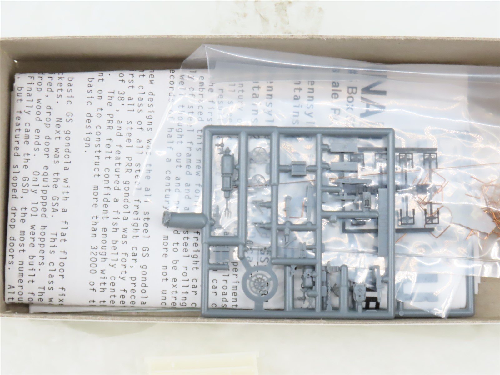 HO Scale Funaro & Camerlengo Kit 6530 PRR Pennsylvania Railroad 38' Gondola