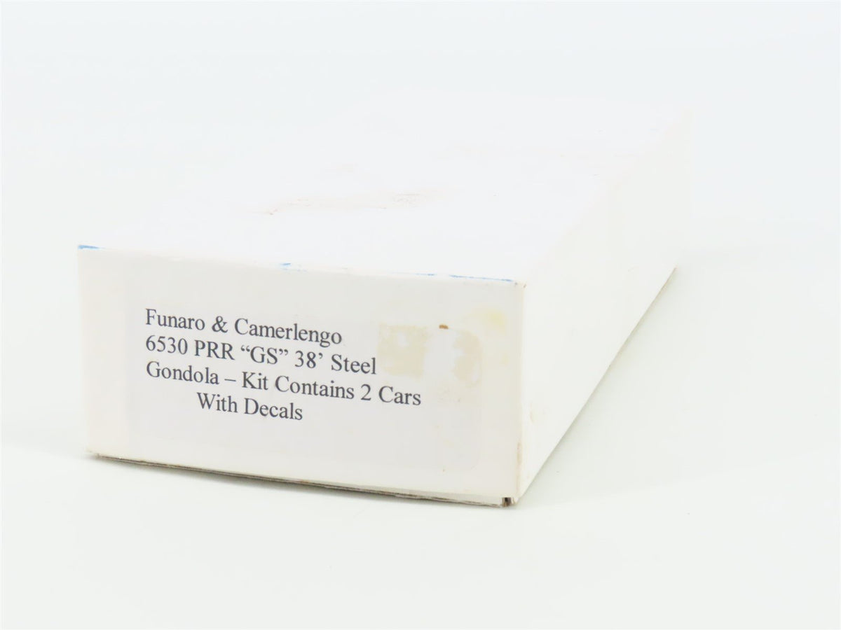HO Scale Funaro &amp; Camerlengo Kit 6530 PRR Pennsylvania Railroad 38&#39; Gondola