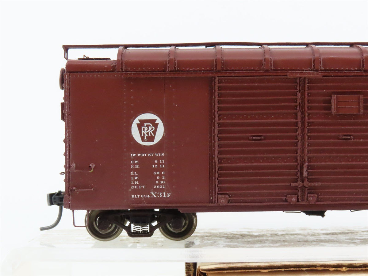 HO Scale Sunshine Models #10.8 PRR Pennsylvania Automobile Box Car #81682 Custom