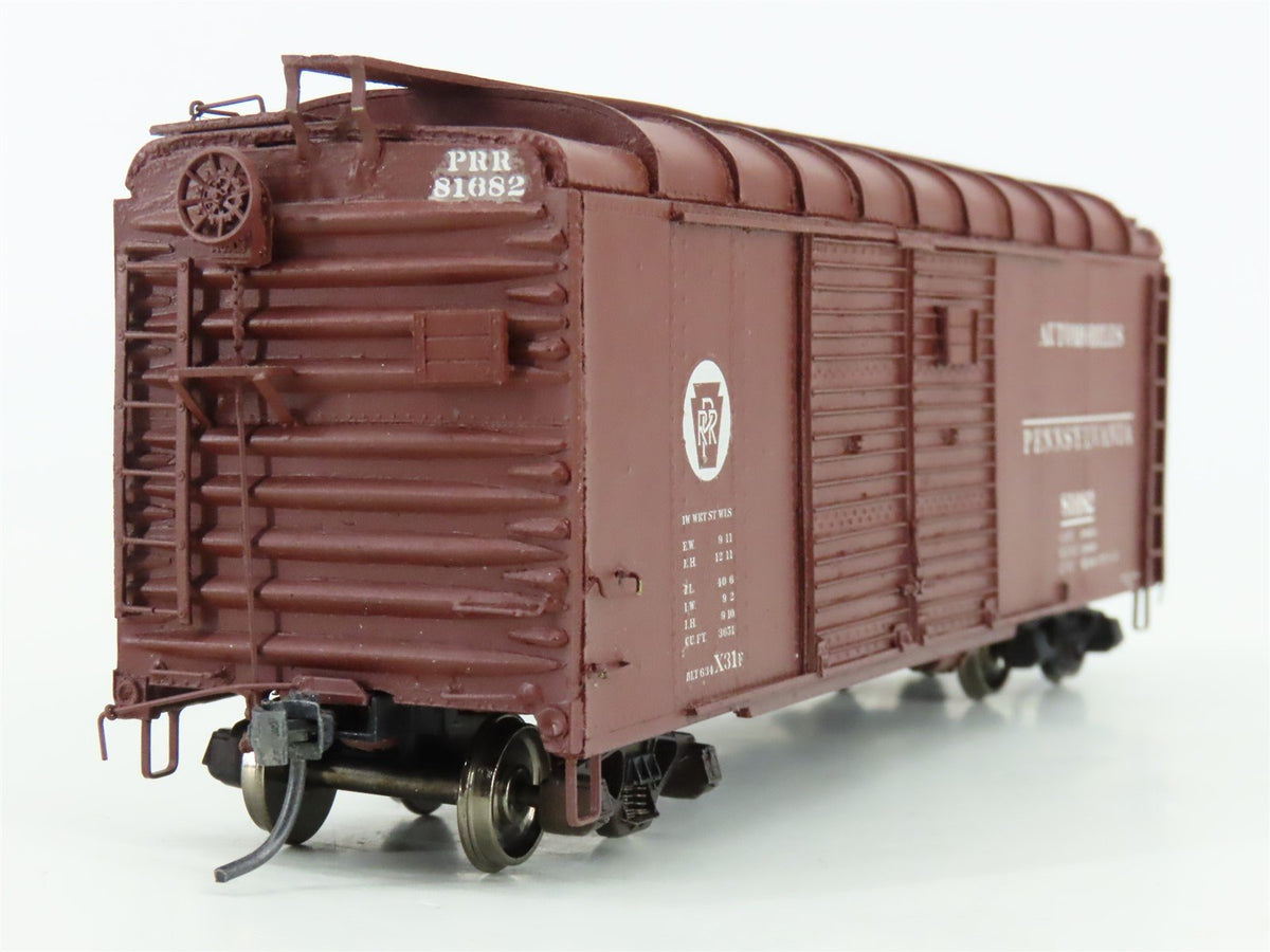 HO Scale Sunshine Models #10.8 PRR Pennsylvania Automobile Box Car #81682 Custom