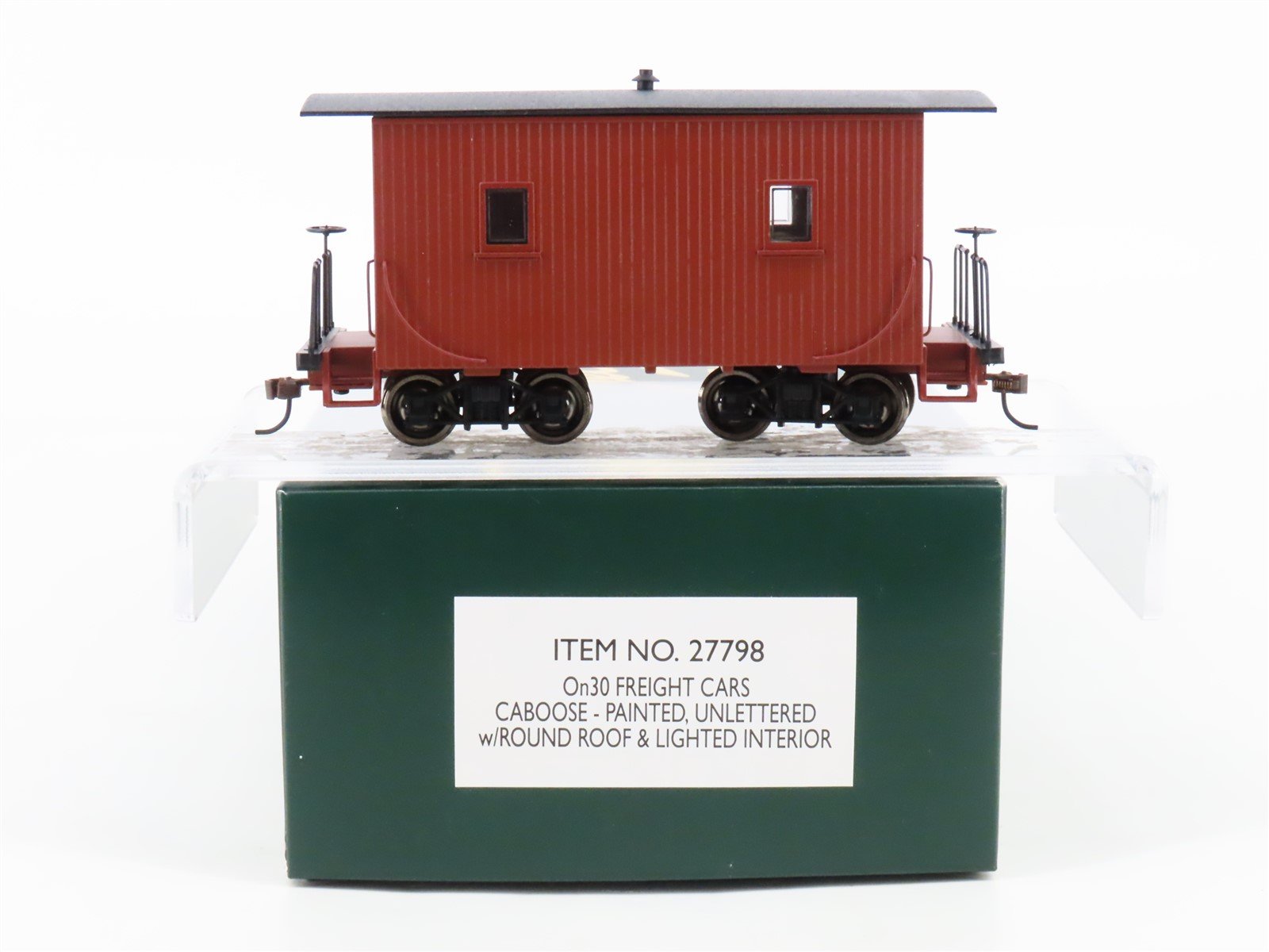 On30 Scale Spectrum 27798 Unlettered Caboose