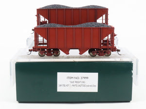On30 Scale Spectrum 27999 Unlettered 2-Bay Steel Hoppers 2-Pack
