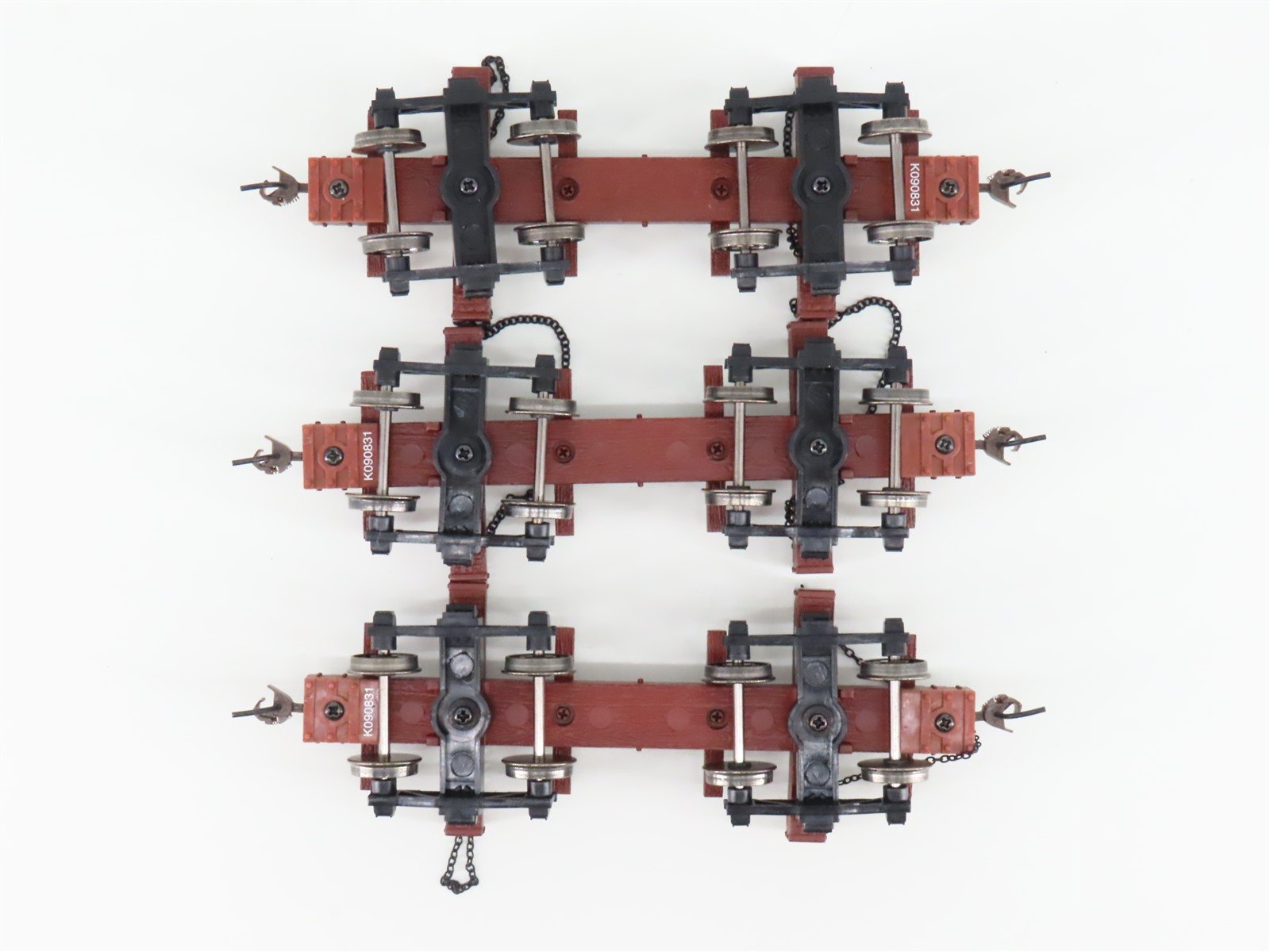 On30 Scale Spectrum 27391 Logging & Mining Skeleton Log Cars 3-Packs