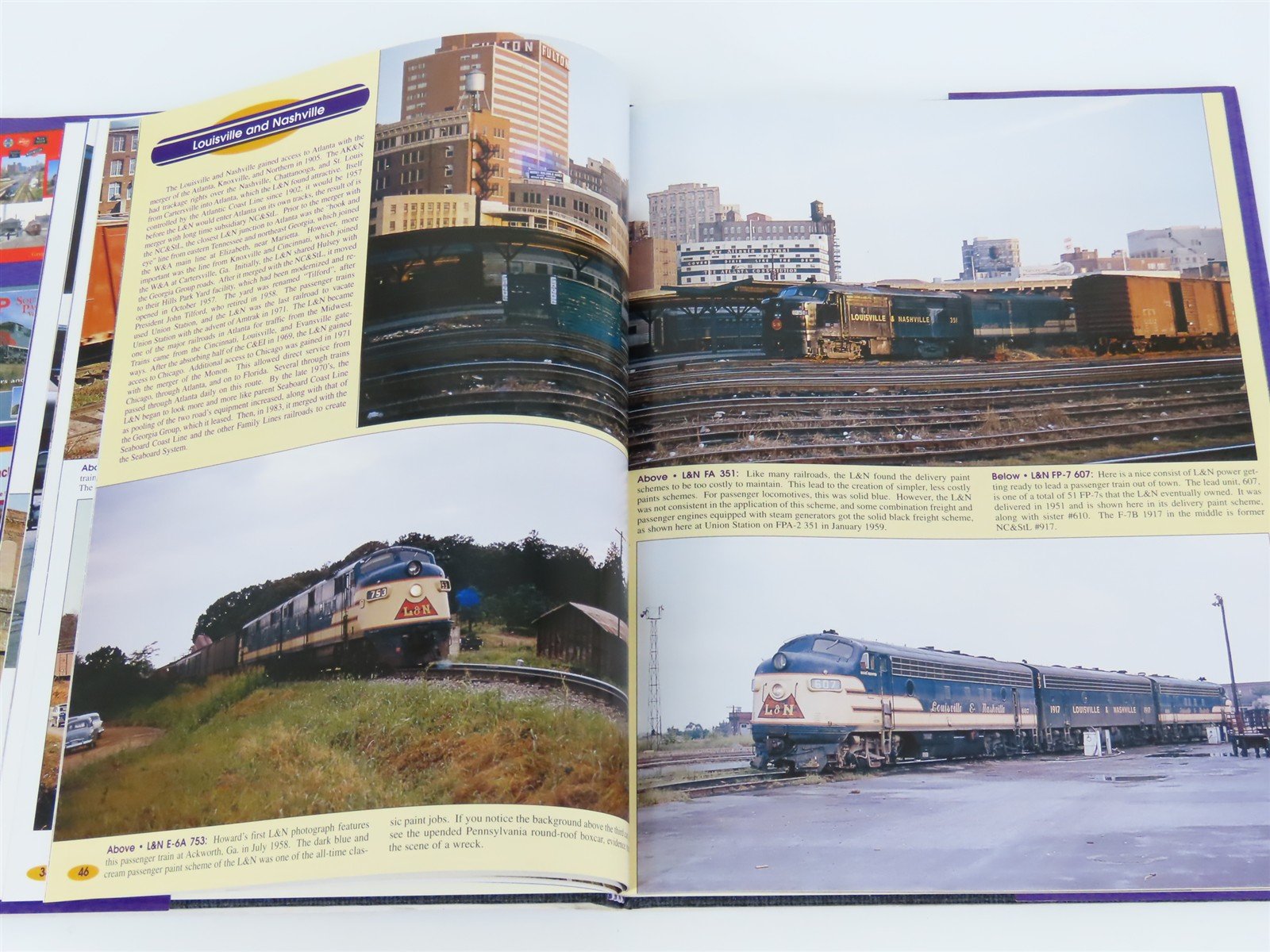 Morning Sun: Trackside Around Atlanta 1956-1976 w/ H. Robins by Faulk ©2004 HC