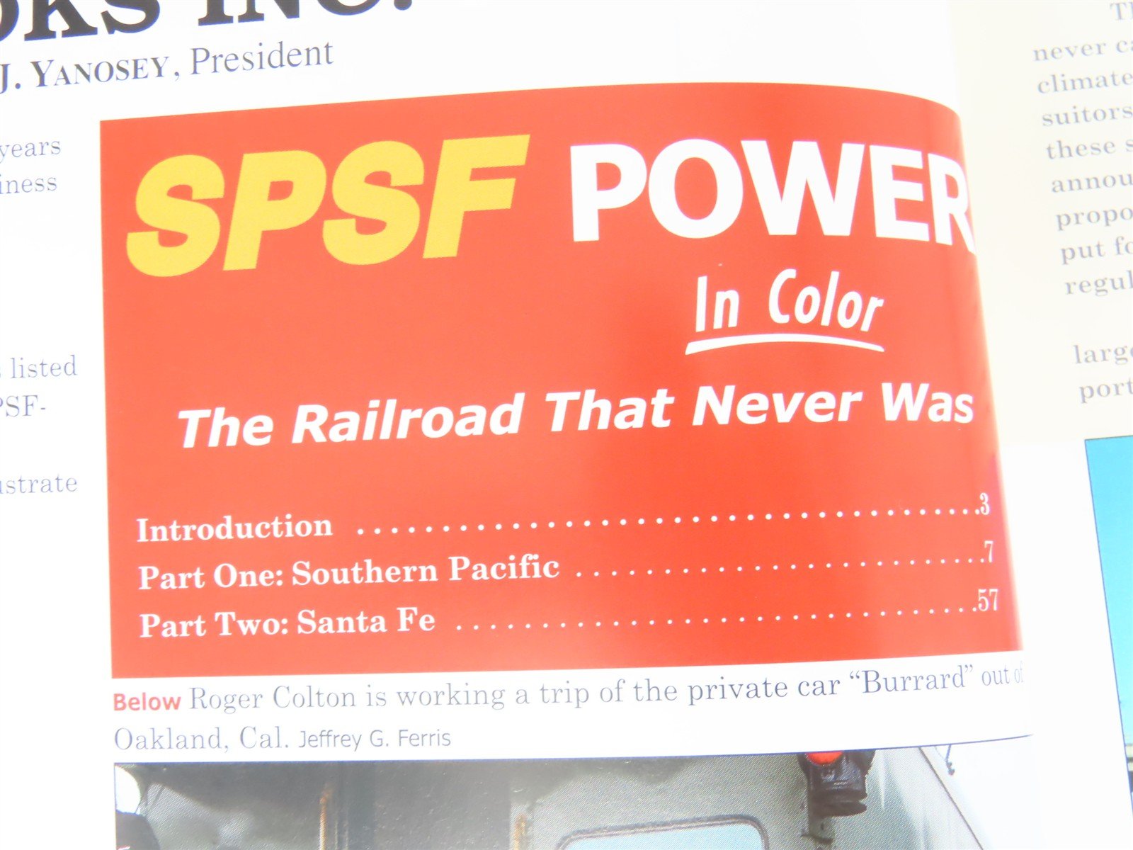Morning Sun: SPSF Power In Color - The Railroad That Never Was by Ed Mackinson