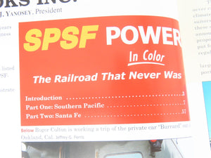 Morning Sun: SPSF Power In Color - The Railroad That Never Was by Ed Mackinson