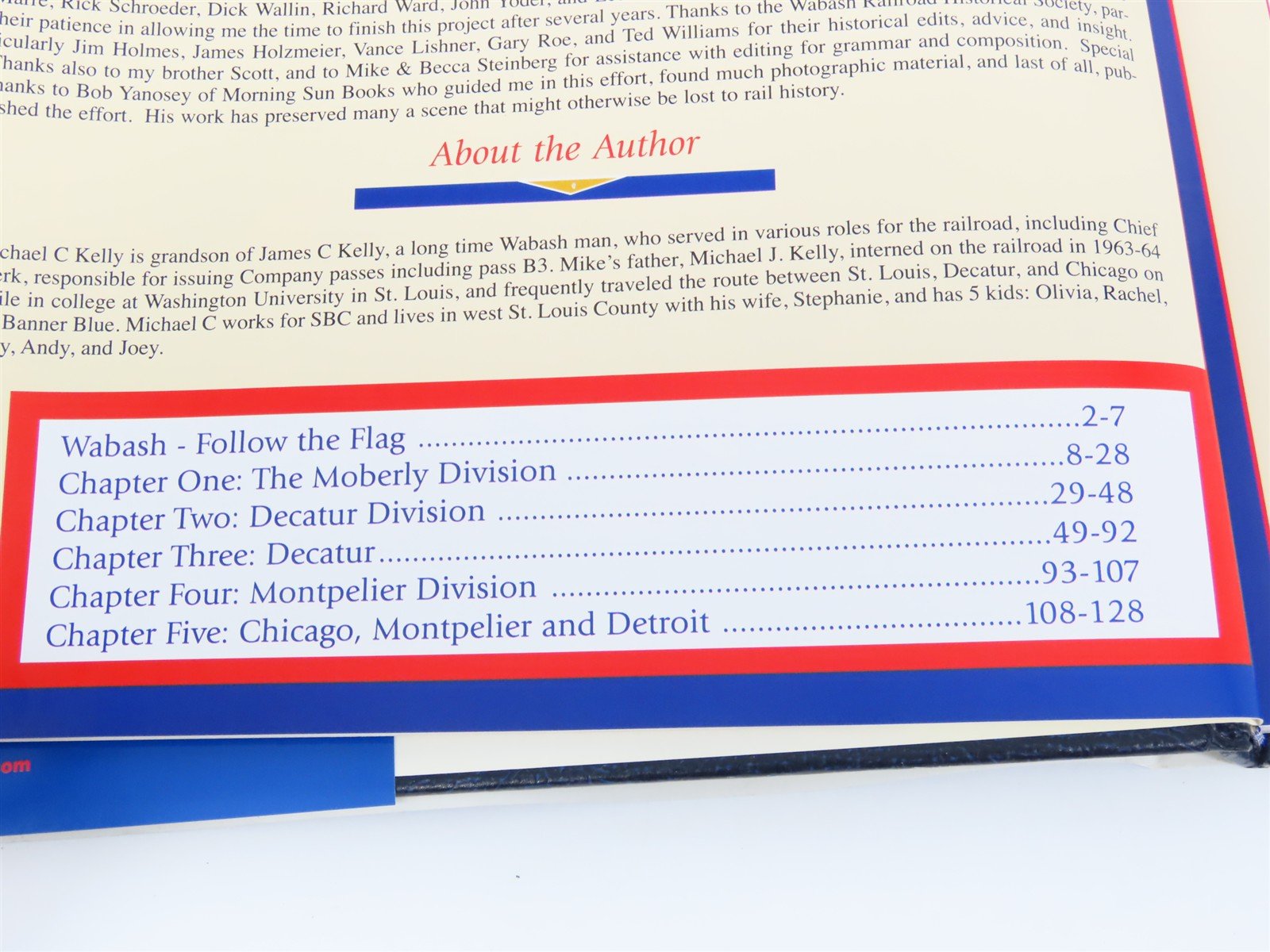 Morning Sun Books: Wabash In Color Volume 2 by Michael C. Kelly ©2007 HC Book