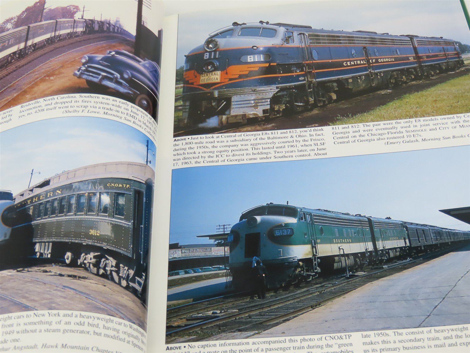 Morning Sun: Southern Railway Through Passenger Service In Color by Stout ©2005