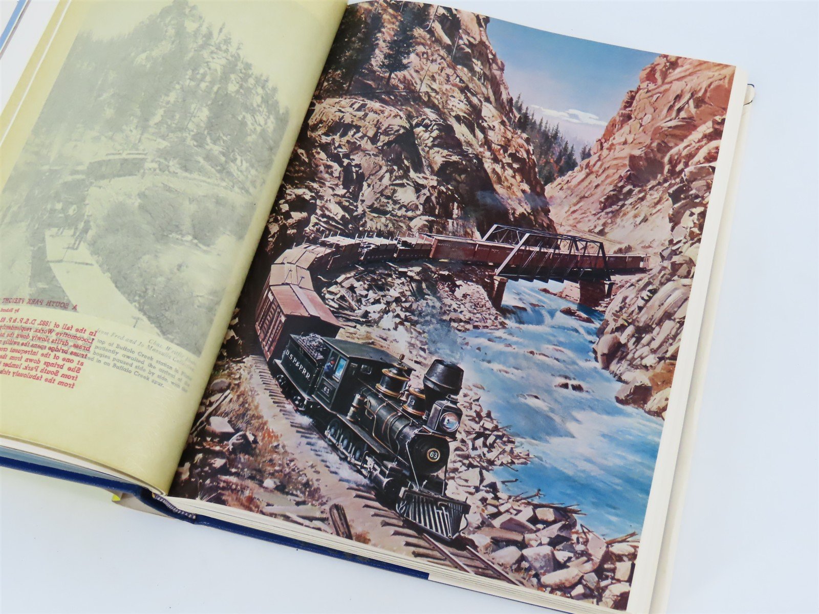 Pictorial Supplement To Denver South Park Pacific by Kindig, Haley & Poor Signed