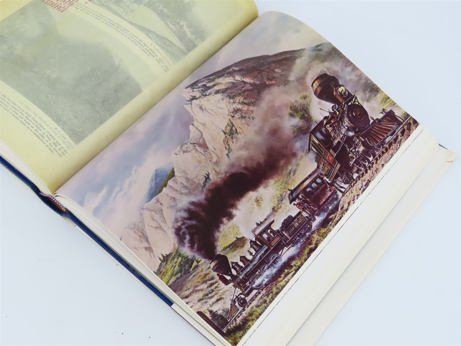 Pictorial Supplement To Denver South Park Pacific by Kindig, Haley & Poor Signed