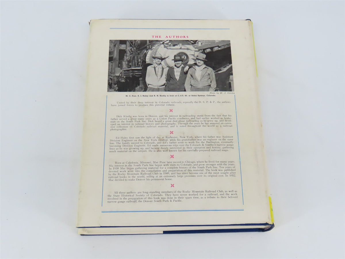 Pictorial Supplement To Denver South Park Pacific by Kindig, Haley &amp; Poor Signed