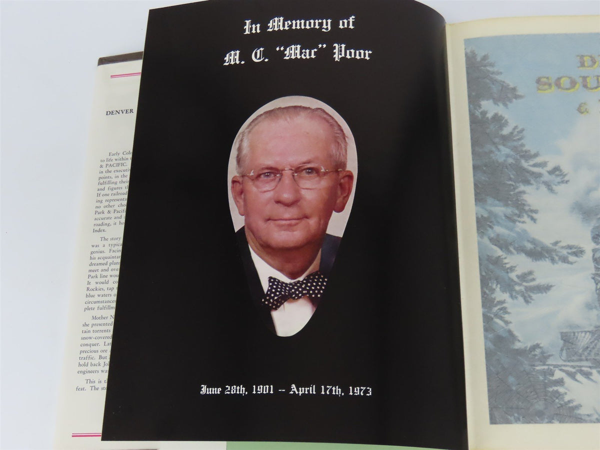Denver South Park &amp; Pacific - Memorial Edition - by M.C. Poor ©1976 HC Book