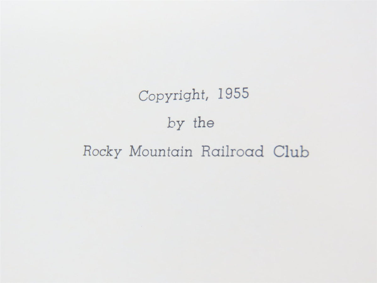 Rails Around Gold Hill by Morris Cafky ©1955 Limited Edition HC Book - Signed