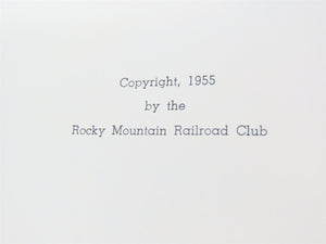 Rails Around Gold Hill by Morris Cafky ©1955 Limited Edition HC Book - Signed