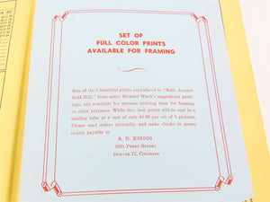 Rails Around Gold Hill by Morris Cafky ©1955 Limited Edition HC Book - Signed