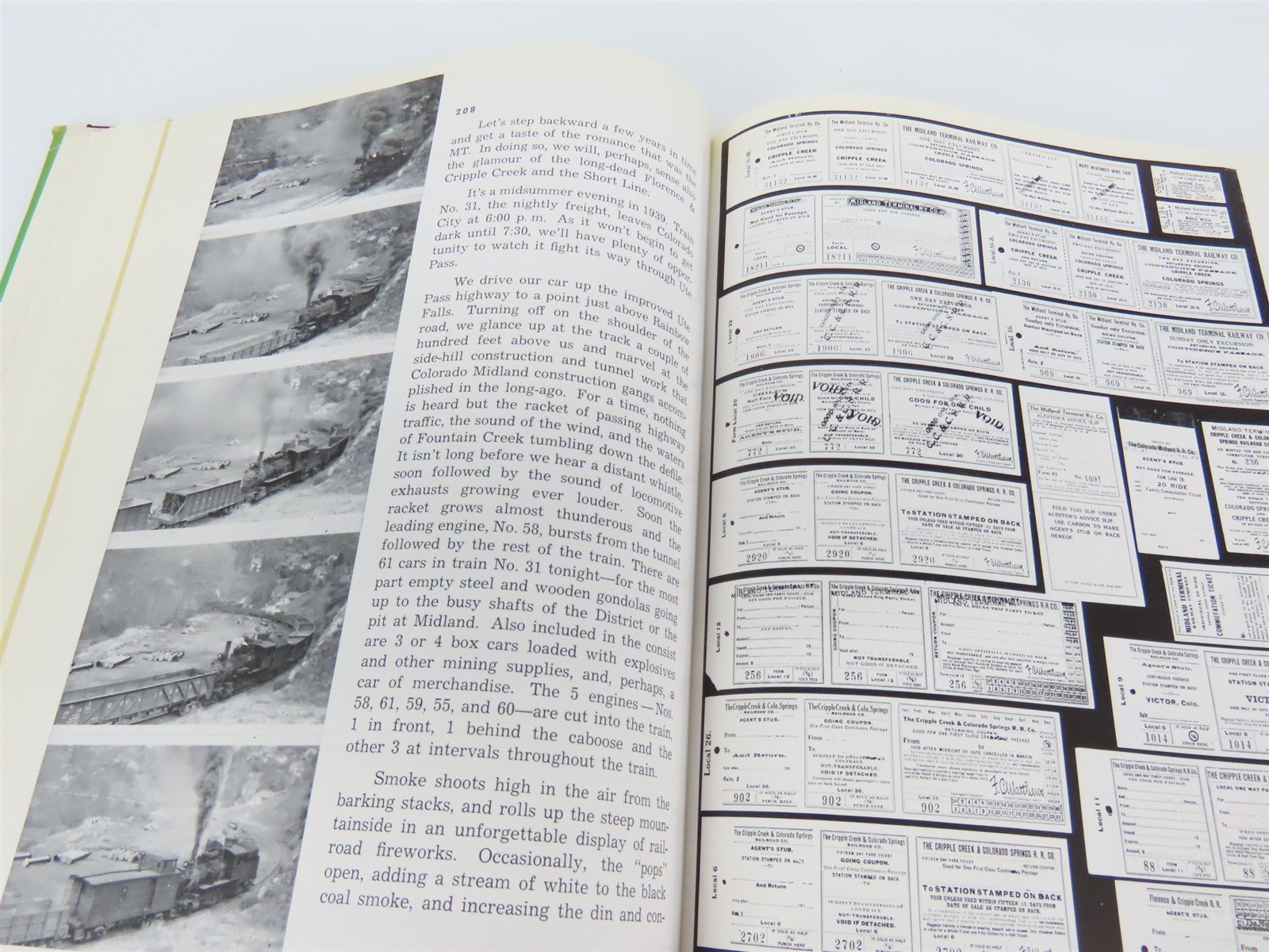 Rails Around Gold Hill by Morris Cafky ©1955 Limited Edition HC Book - Signed