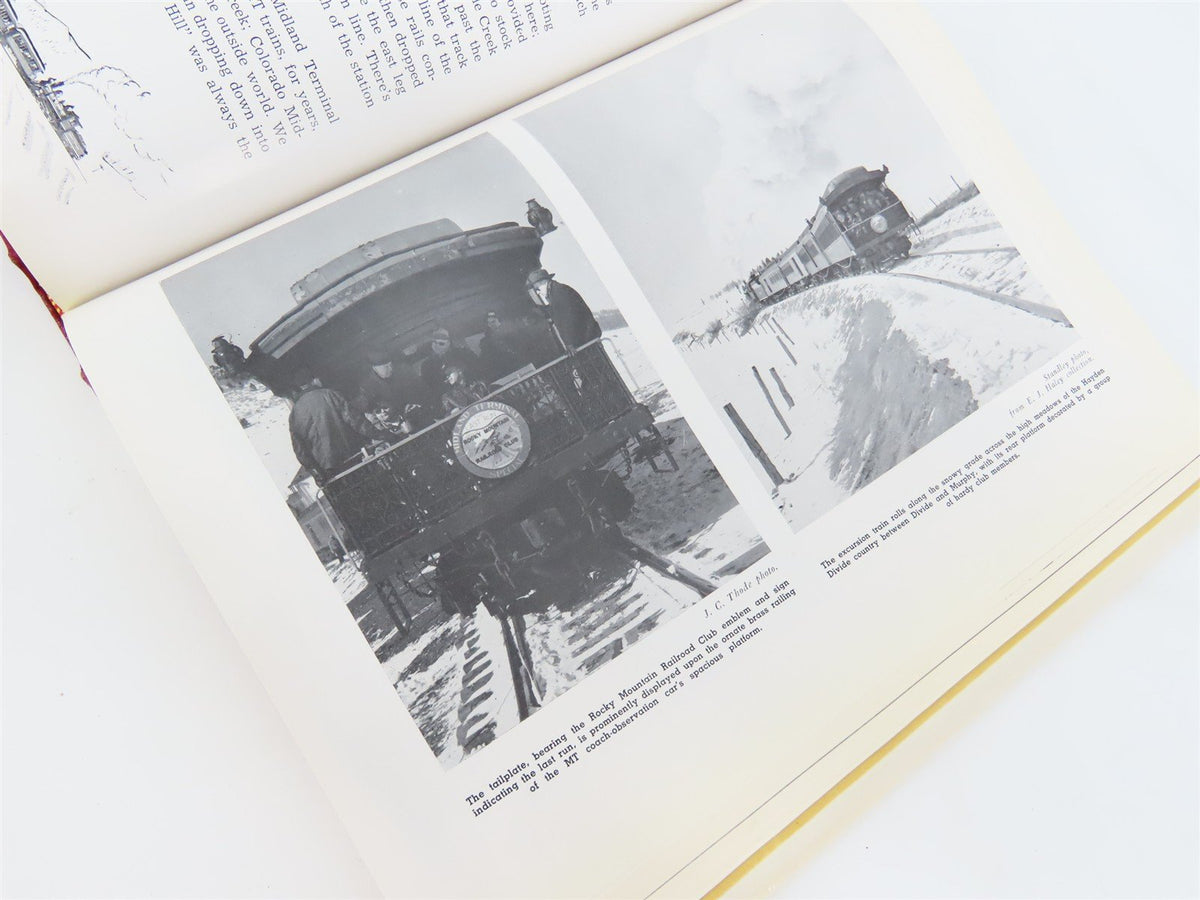 Rails Around Gold Hill by Morris Cafky ©1955 Limited Edition HC Book - Signed