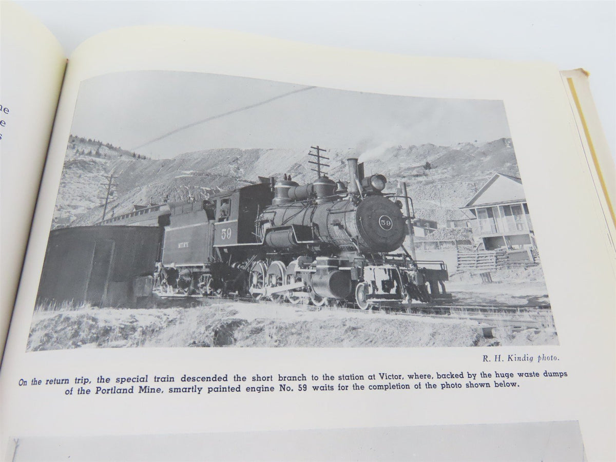 Rails Around Gold Hill by Morris Cafky ©1955 Limited Edition HC Book - Signed