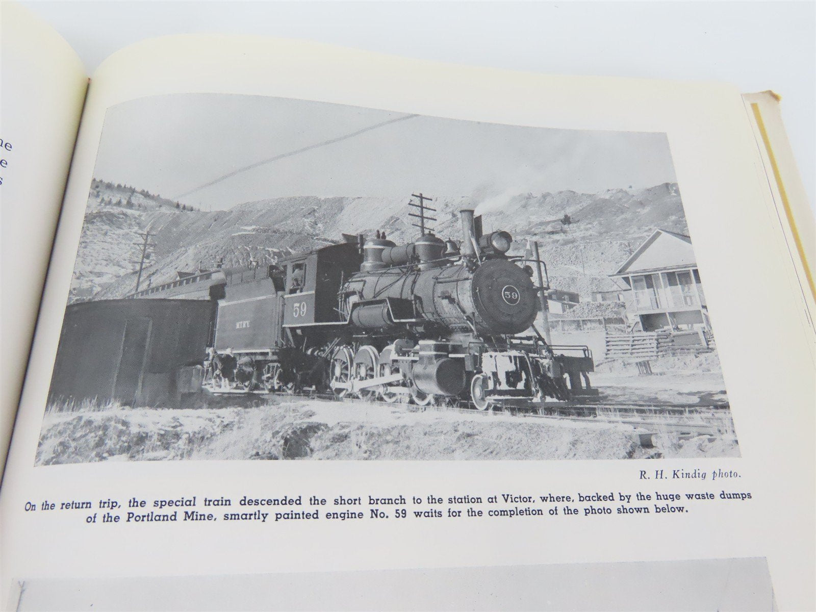 Rails Around Gold Hill by Morris Cafky ©1955 Limited Edition HC Book - Signed