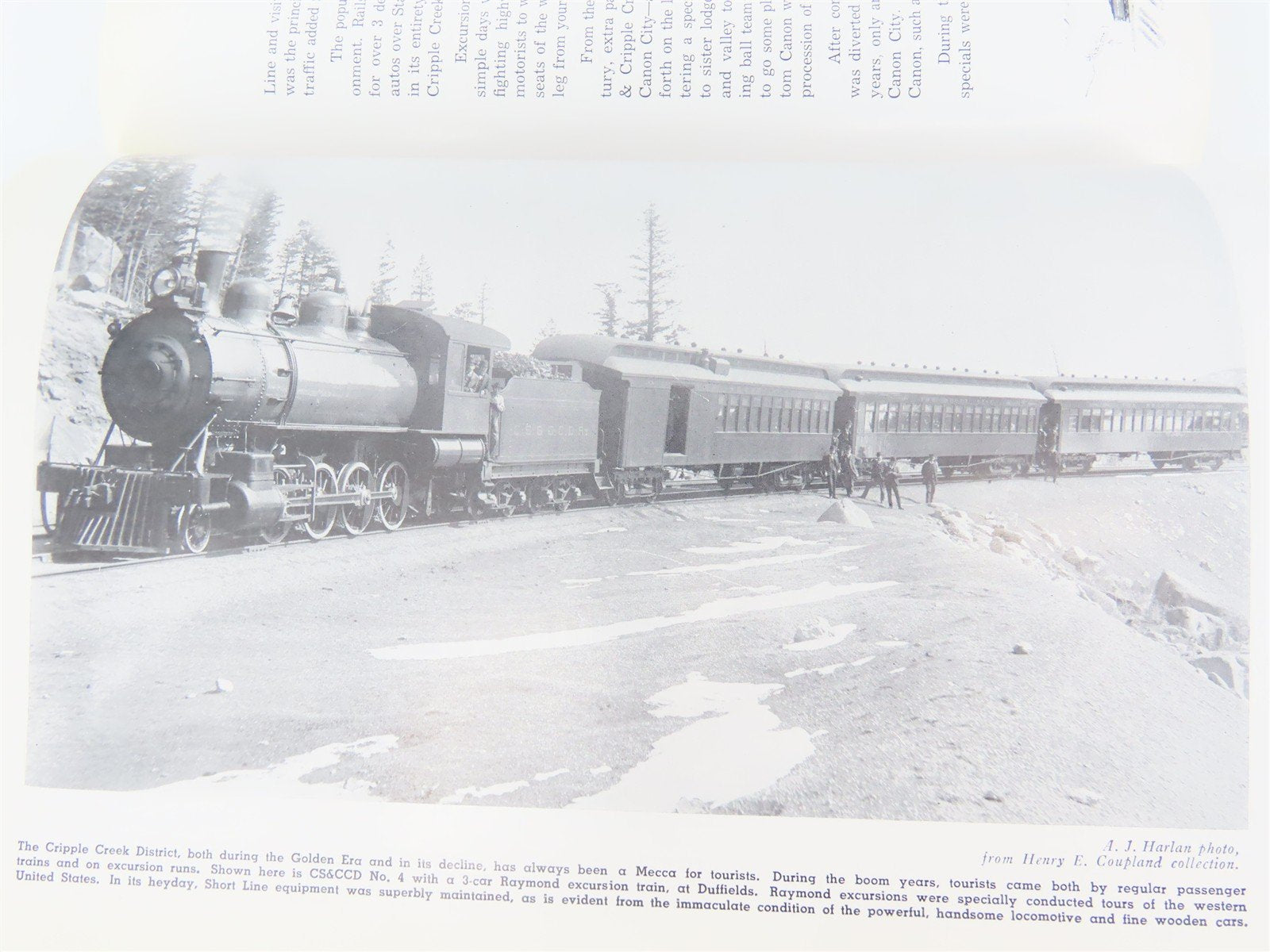 Rails Around Gold Hill by Morris Cafky ©1955 Limited Edition HC Book - Signed