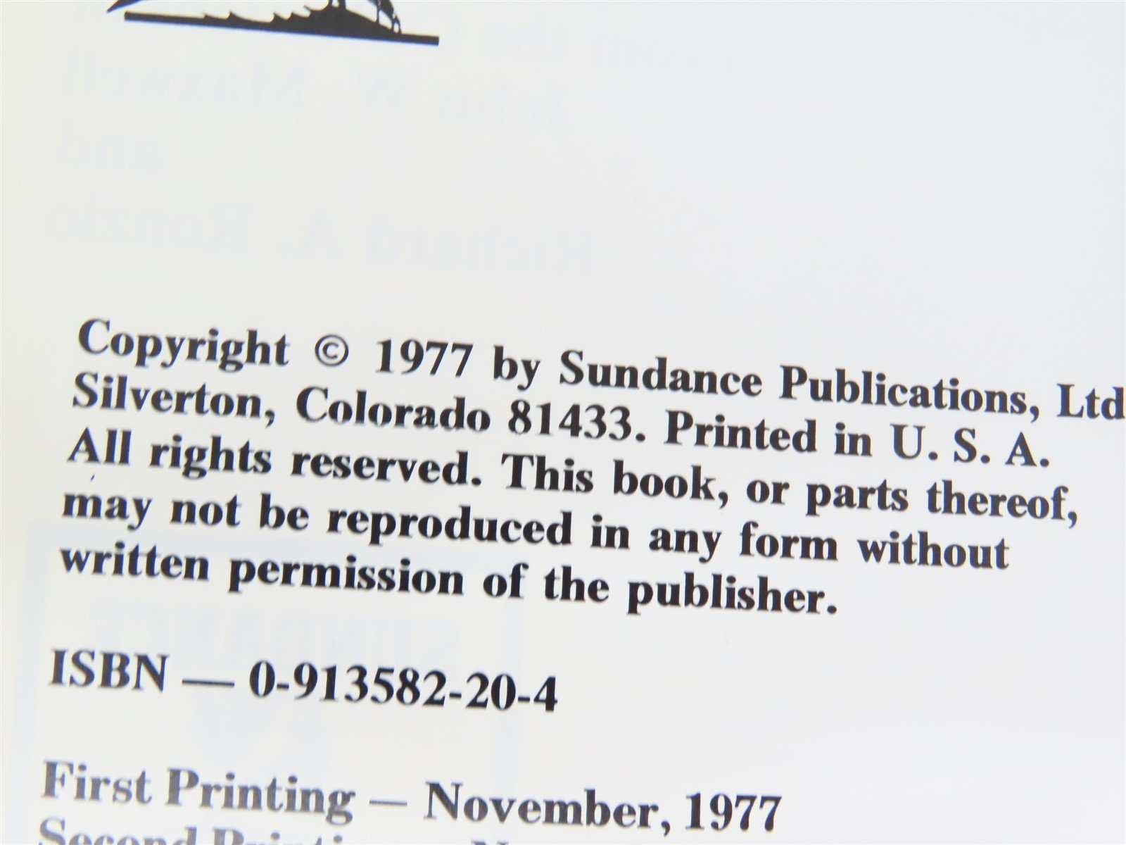 The Mineral Belt Volume I by David S. Digerness ©1979 HC Book