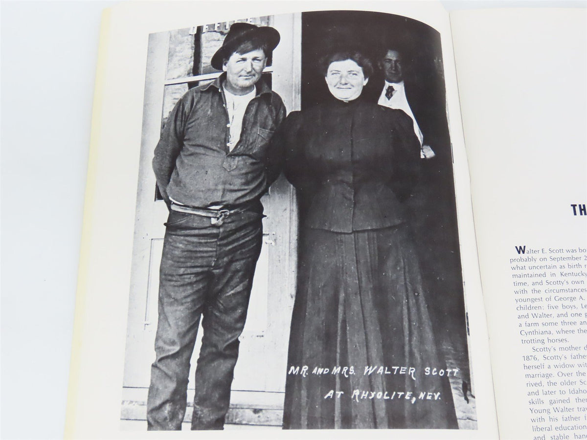 Death Valley Scotty - The Man and the Myth by Hank Johnston ©1972 SC Book