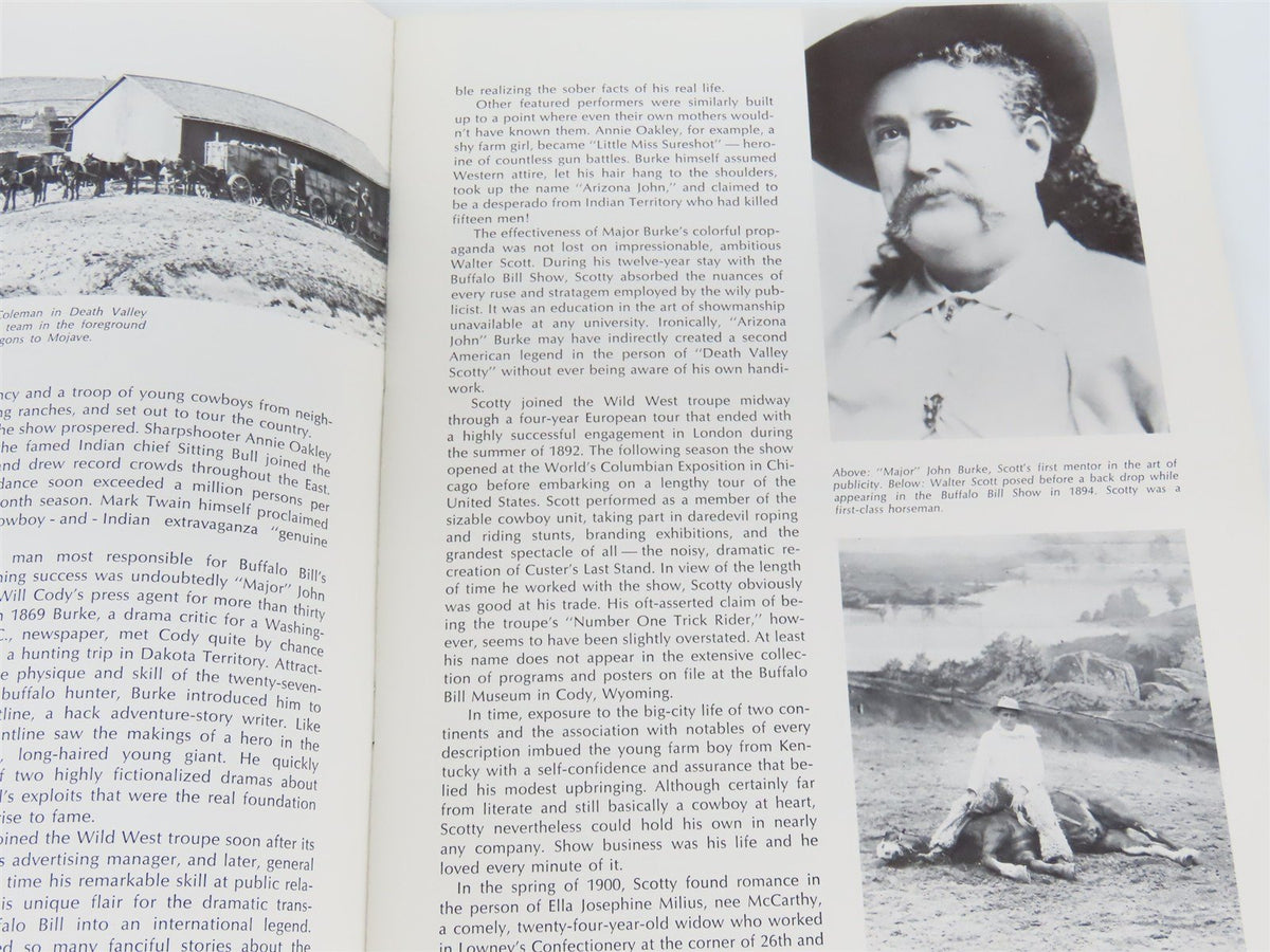 Death Valley Scotty - The Man and the Myth by Hank Johnston ©1972 SC Book