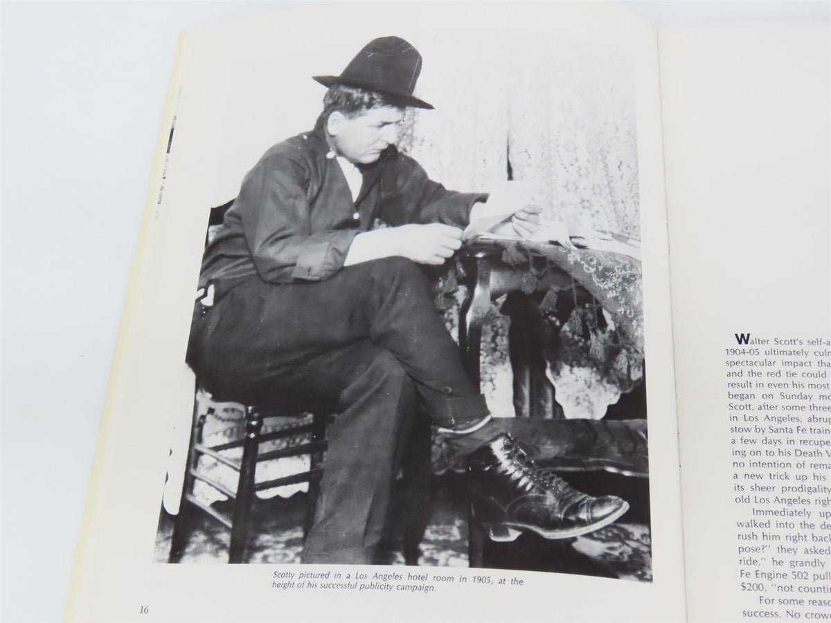 Death Valley Scotty - The Man and the Myth by Hank Johnston ©1972 SC Book