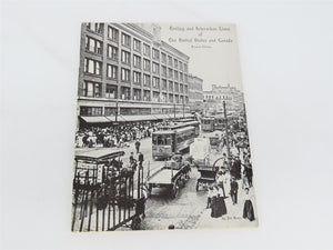 Trolley and Interurban Lines of The United States and Canada by Joe Gross SC Bk