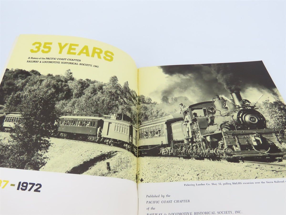 35 Years - A History of the Pacific Coast Chapter R&amp;LHS ©1972 SC Book