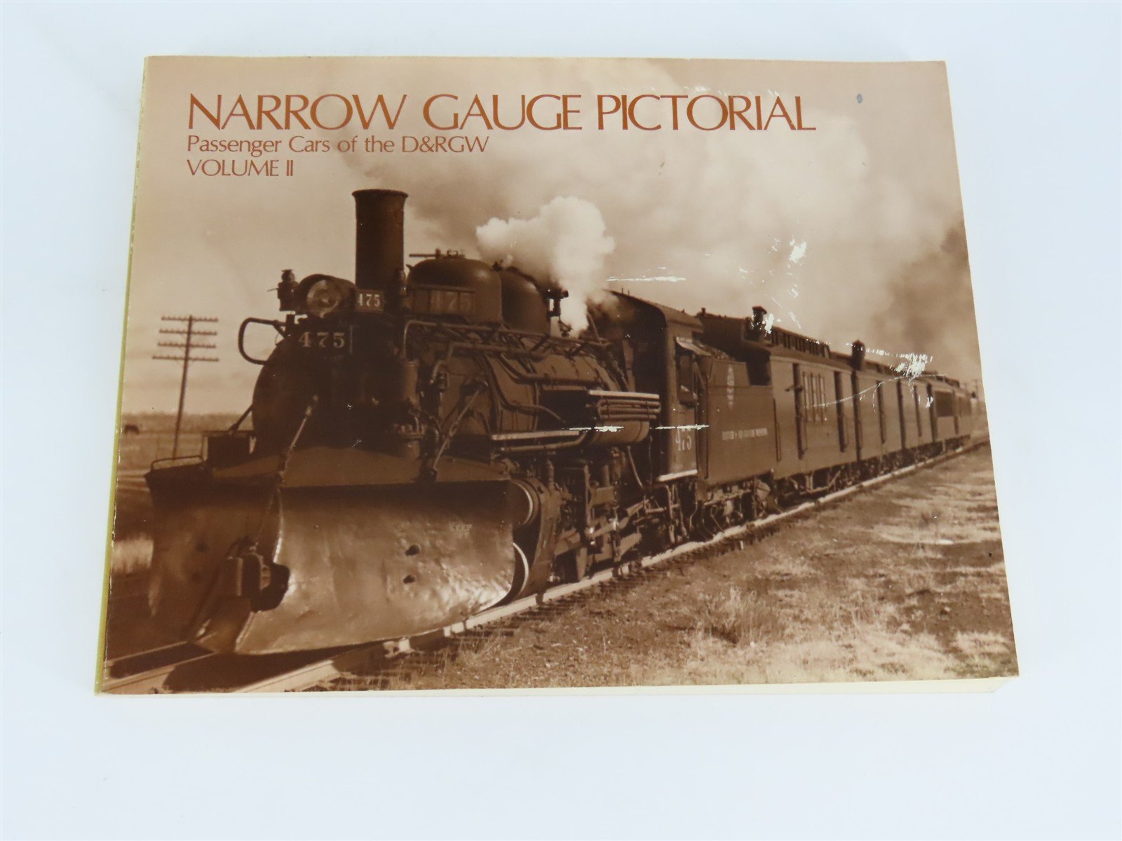 Narrow Gauge Pictorial Passenger Cars of the D&RGW Volume II by Grandt - SIGNED