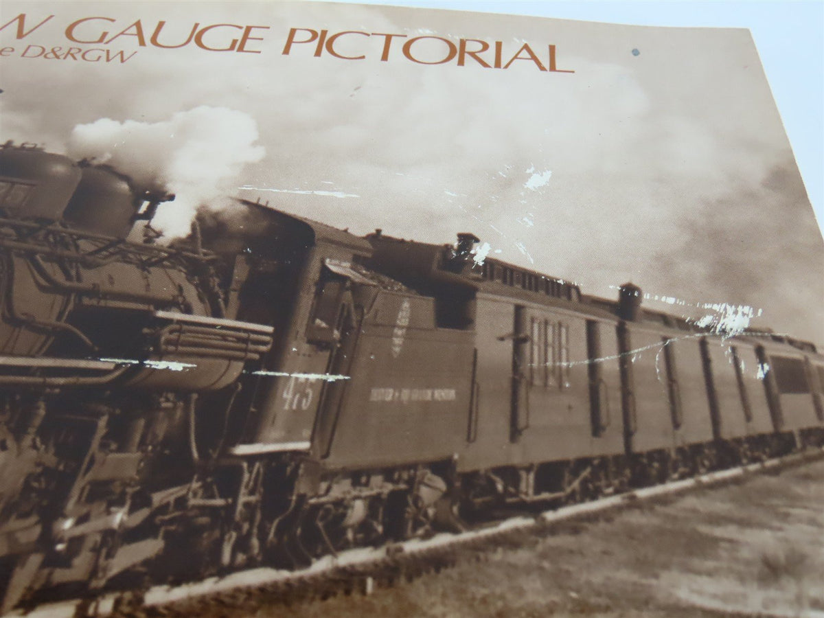 Narrow Gauge Pictorial Passenger Cars of the D&amp;RGW Volume II by Grandt - SIGNED