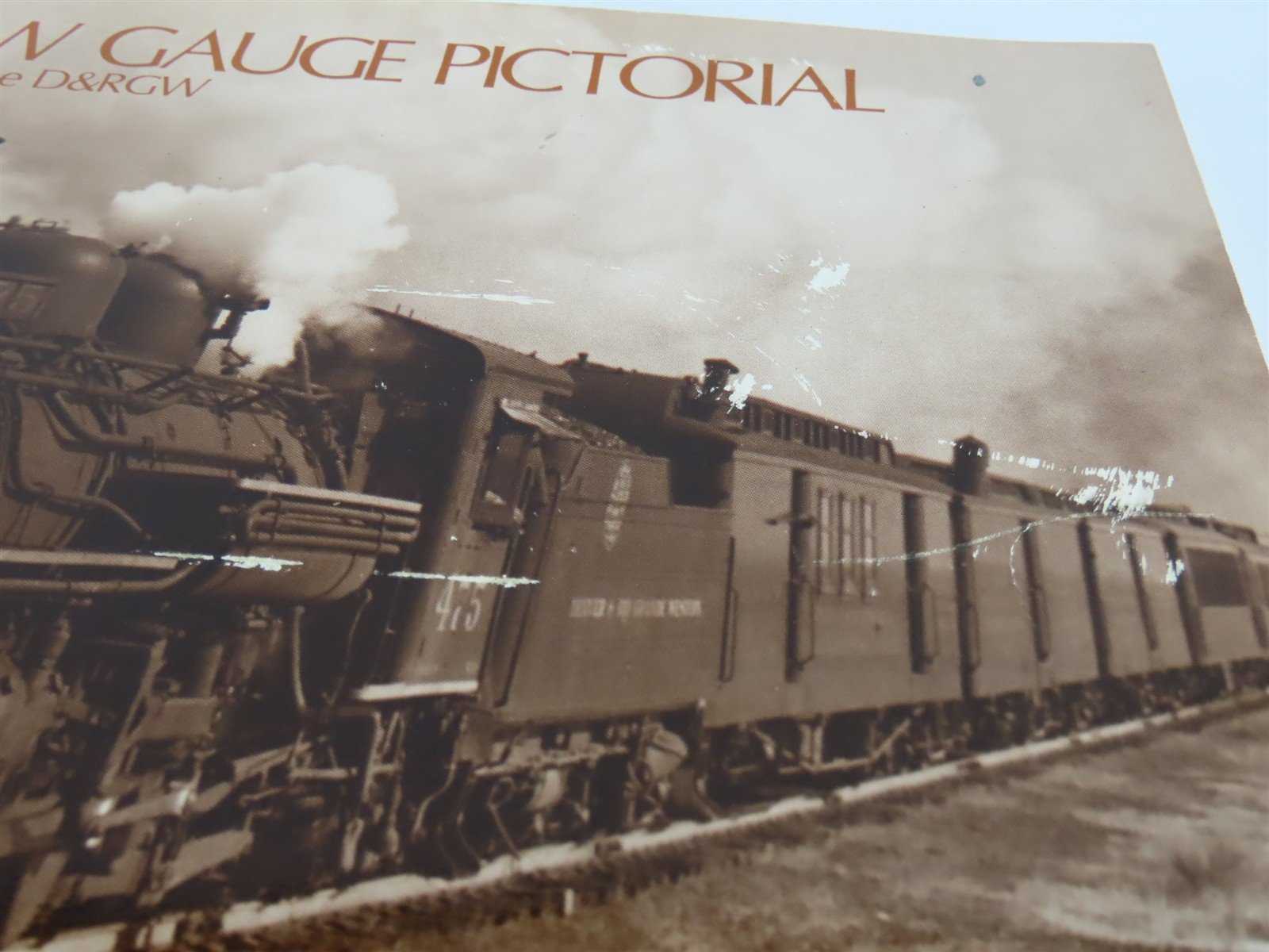 Narrow Gauge Pictorial Passenger Cars of the D&RGW Volume II by Grandt - SIGNED