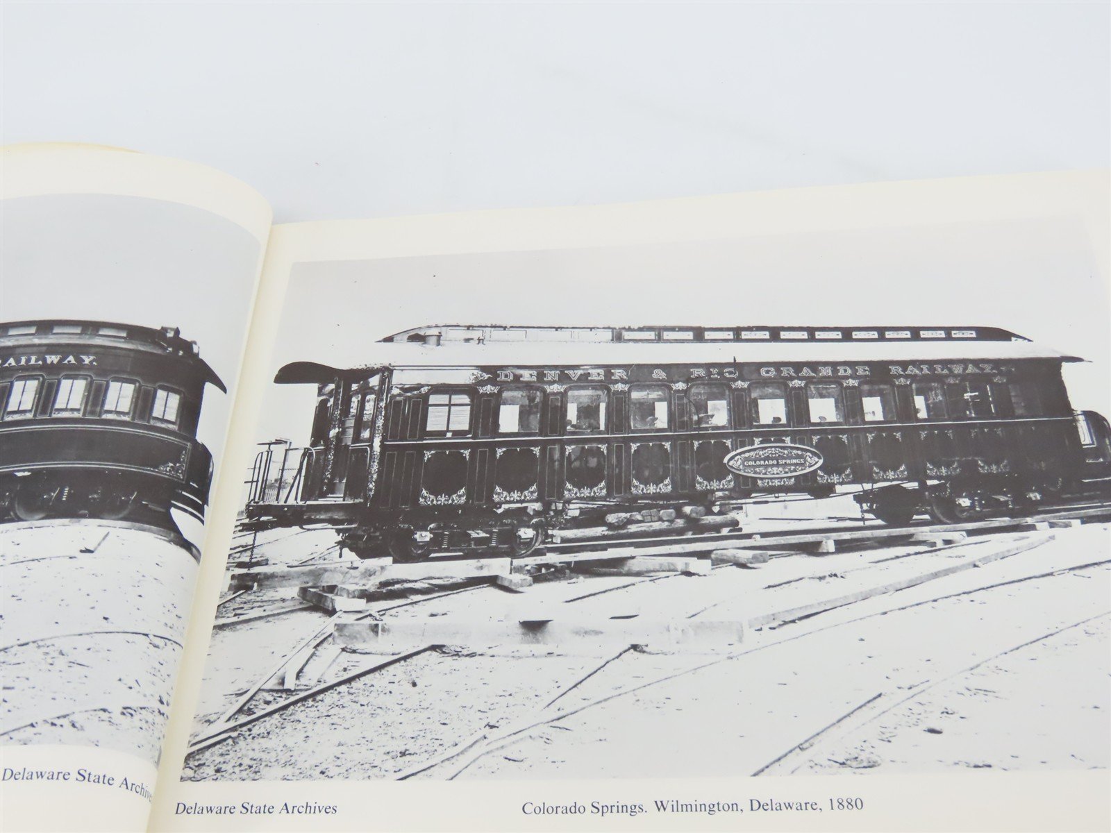 Narrow Gauge Pictorial Passenger Cars of the D&RGW Volume II by Grandt - SIGNED