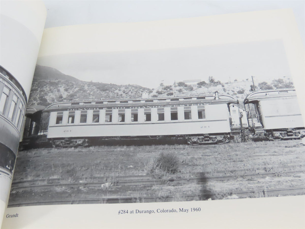 Narrow Gauge Pictorial Passenger Cars of the D&amp;RGW Volume II by Grandt - SIGNED