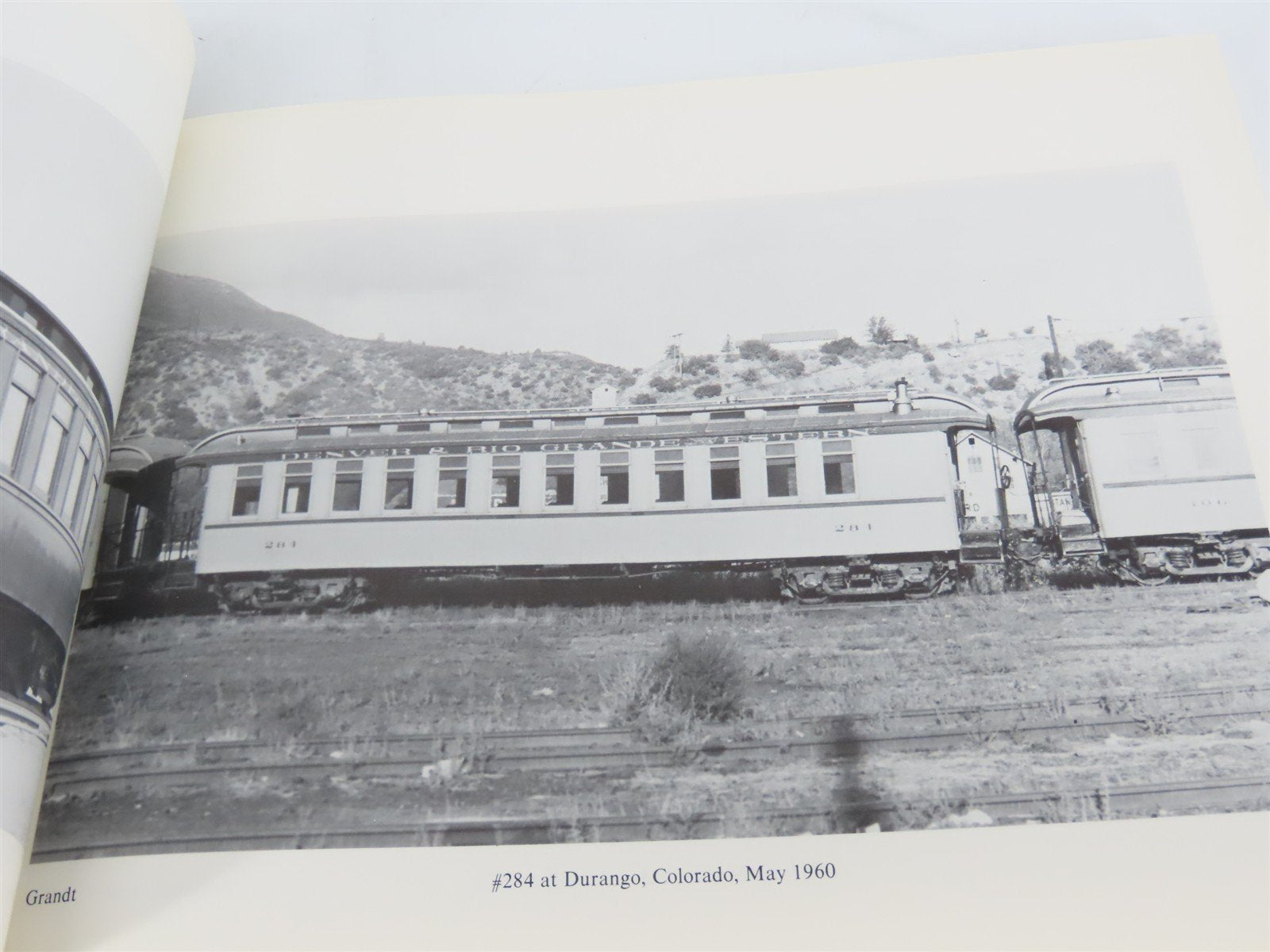 Narrow Gauge Pictorial Passenger Cars of the D&RGW Volume II by Grandt - SIGNED