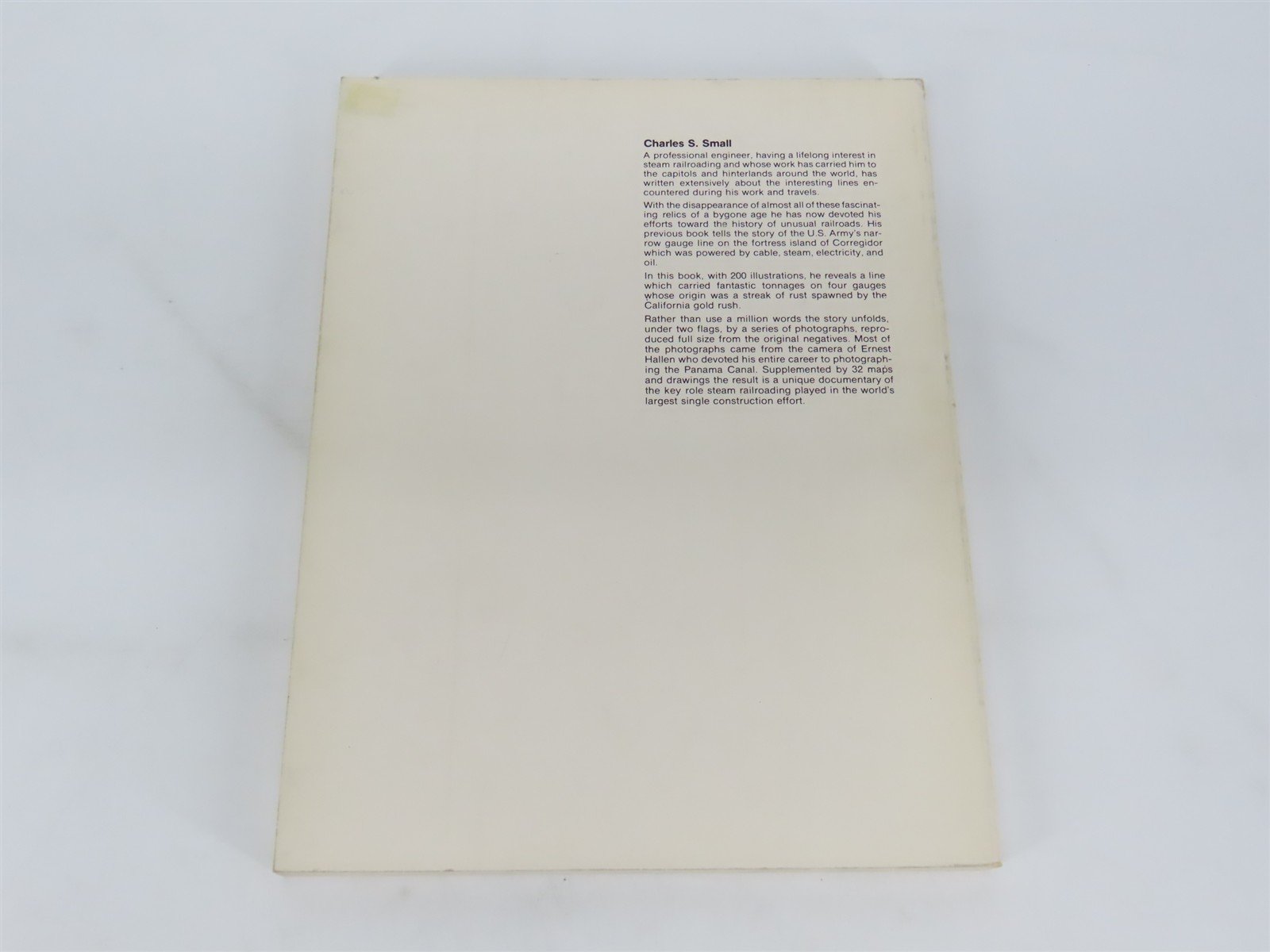 Rails To The Diggings Construction Railroads Of The Panama Canal by Small SC Bk