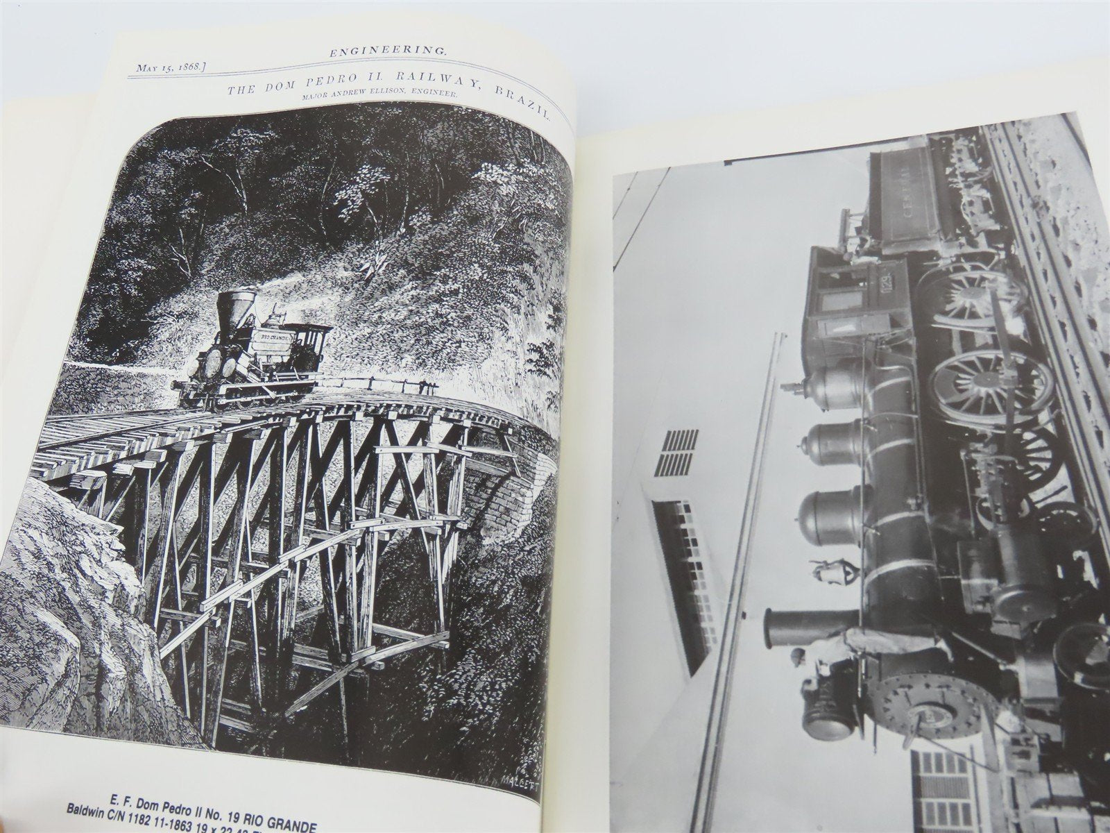 Brazilian Steam Album Volume II Up Over The Hill by Hahmann & Small ©1985 SC Bk