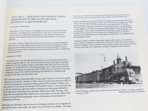 Industries & Freight Train Operations Of The Sandy River & Rangeley Lakes V. 6